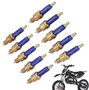 Spark Plugs - 10x Spark Plugs Replacement - Motorcycle Accessories, Multifunctional Automotive Replacement Sparkplug For Scooter Dirt Bike Moped ATVs Quads