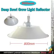 Large 90cm Round Deep Bowl Reflector for HPS & MH Lamp