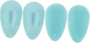 HAPINARY Pcs Facial Cleansing Brush Set Silicone Face Exfoliator for Women Men Gentle Facial Scrubber for Deep Clean Makeup Removal