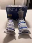 NEW Brita Water Filter Pitcher Advanced Replacement Filters 3 Count Pack + 2