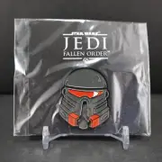 Star Wars Jedi Fallen Order Purge Trooper Helmet Pin 11-15-19 NEW