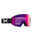 Anon M4s MFI Cylindrical Goggle 2025 | Black w/ Perceive Sunny Red