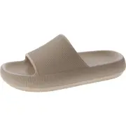Mia Mens Tan Round toe Slide sandal Comfy Pool Slides 6 Medium (D) BHFO 4441
