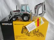 MIB NZG #378/285 SILVER CAT 428 Backhoe Loader 1:50 Scale Original box