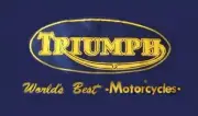 TRIUMPH, Motorcycles BLUE HUGE Flag..Classic car show, Man Cave, Garage, Shed