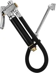 DINHEAROM Auto Tire Pressure Gauge Digital with Inflator High Accuracy Tire Pressure Monitor for Cars Motorcycles Lightweight Portable Easy to Read Display