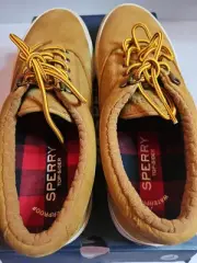 Sperry Shoes Mens 11 Striper II Storm CVO Casual Lace Up Sneakers Brown