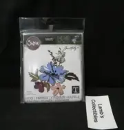 Sizzix Thinlits Jim Holtz 8 Die 665210 Brushstroke Flowers #2 Ellison Scrap Book