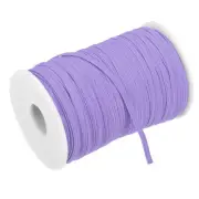 Flat Elastic Band for Sewing 1/8" x 109 Yards Light Purple Stretch Strap Roll