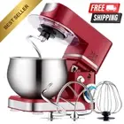 6-Speed Stand Mixer Tilt Head Kitchen Electric Food Dough Beater Whisk Quiet 5QT