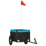 Bike Trailer Black And Blue 30 Kg Iron Trailers