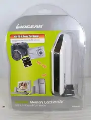 IOGEAR USB 2.0 Hi-Speed Card Reader Model-CFR901CF Compact Flash Memory