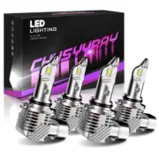 For Honda Accord 2003-07 faro LED bombillas blanco alto/bajo Beam 9005 9006 Kit