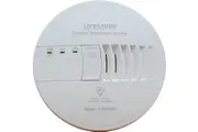 Lifesaver 240V carbon monoxide alarm with 9v backup battery