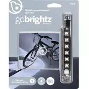Brightz - GoBrightz LED Bike Frame Light, 4 Mode Flashing/Constant Glow, White