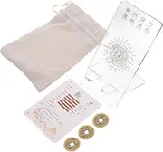 ERINGOGO I Ching Divination Cards Hexagrams Oracle Deck for Beginners Complete Collection for Fortune Telling Learning and Gifting Includes Base and Items