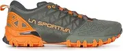[La Sportiva] Men's Bushido II Trail Running Shoe, Clay/Tiger, 8.5+ (41.5)