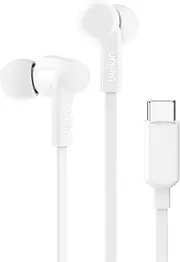 [Belkin] RockStar USB-C Headphones for Samsung Galaxy Note10, Note10+, S10, S10+, S10e, Google Pixel 3, 3XL, iPad Pro and more , White, (G3H0002btWHT), S, M, and L