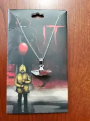 IT SS Georgie Boat Necklace Pennywise Horror Stephen King