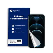 iPhone Series Compatible Premium Hydrogel Screen Protector With Full Coverage Ultra HD - iPhone 12 Pro Max, Single Pack