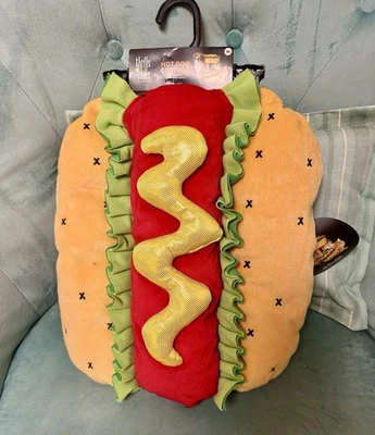 Thrills and chills collection Hot dog Halloween Dog Costume Medium New