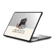 MacBook Air 15-inch (M2 - M4) Impact Case I work hard so my cat can have a better life