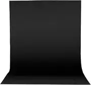 Photography Backdrop, 2 * 3M Foldable Photo Background Screen, Collapsible Backdrop Background for Photography, Video and Television (Black)