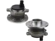 Rear Wheel Hub Assembly Set For 07-18 Volvo S60 S80 V60 XC70 V70 3.2L 6 KT22Q6 (for: Volvo)