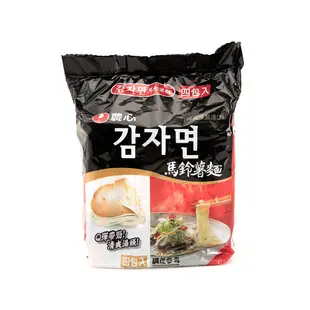 韓國農心馬鈴薯麵4入
