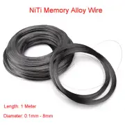 Nickel Titanium Memory Alloy Wire Nickel/Titanium Super Elastic Wire Dia 0.1-8mm