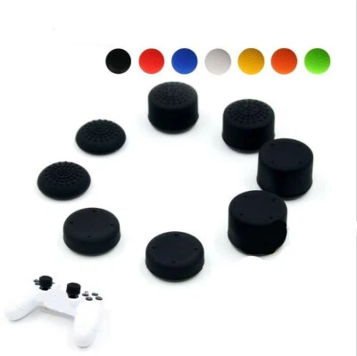 8 PCS PS4 Xbox One/360 Controller Rubber Cap Thumbstick Thumb Stick Grip Cover