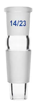 Eisco Labs Reduction Adapter - Socket: 14/23, Cone: 24/29 - Borosilicate Glass