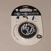 Popsockets Phone Grip And Stand Black Mads YO COMBO PHONE ACCESSORY