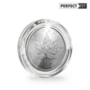 Ultra coin capsules perfect fit for 1 oz. Maple Leaf Silver 38mm pack of 10