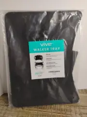 Vive Walker Tray Mobility Accessory Aide Non Slip Cupholder