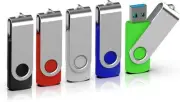 5 Pack 16GB USB 3.0 Flash Drive Memory Stick Thumb Drives (5 Mixed Colors: Bl...
