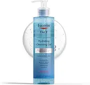 [Eucerin] Face Gentle Cleansing Hydrating Cleansing Gel, Daily Face Wash and Makeup Remover with Hyaluronic Acid, 13.5 Fl Oz Bottle