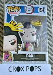 DAKI Demon Slayer 1534 Funko Pop Vinyl New in Mint Box + PROTECTOR