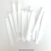 24x White Popsicle Sticks Cake Craft Bake Candy Cake