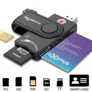 USB 2.0 Multi 7 in 1 Memory Card Reader OWA Adapter SD Micro SD Computer Laptop