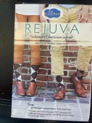 Dr. Comfort Rejuva Chestnut Argyle 20-30mmHg Sm Knee high CT 714362