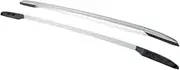 OE Style Silver Aluminum Roof Rack Side Rail Compatible for Toyota RAV4 2013 2014 2015 2016 2017 2018 2019