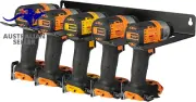 Electric Drill Storage Rack Wall Mount,Power Tool Organizer,Cordless Holds 5 Dri