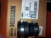 BOX of 24 Couplings 2 X 1.5" MR56215 Flex Seal Plastic/Cast reducing wholesale