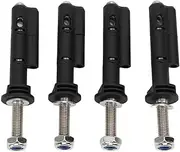 MOTRAIN 4 Packs Stainless Traction Board Mounting Pin Set, Traction Board Mounting Kit, Offroad Traction Board Mounting Pins, Lockable Anti-Theft Mounting Pin Set for SUVs Trucks ATVs ﻿