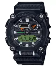 Casio G-Shock GA-900 SERIES Analog-Digital Black Resin Watch GA900E-1A3