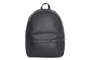 Ben Sherman Pebble Zipped Backpack Outdoor/Travel Storage Carry Bag Black