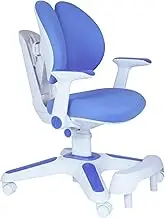 Ergonomic Children Kids Study Desk and Chair Set Height Adjustable - Blue