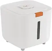 EUIOOVM Kitchen Collection Bucket Easily Store and Organize Grains with Stylish and Durable Rice Storage Container Storage, White, 10kg