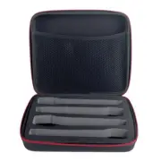 Portable Carry Case Organiser Pouch Shockproof Travel Storage Bag for Microphone